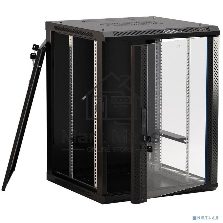 Шкаф телекоммуникационный настенный Hyperline TWB-FC, 19