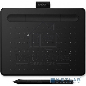 Планшет для рисования Wacom Intuos S CTL-4100K-N USB черный
