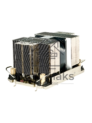 Радиатор для процессора Ablecom ACL-S21130 серебристый, 60 мм, алюминий/медь, 10000 об/мин, 52 дБ, 400 Вт, 64.5 мм