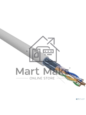 Кабель витая пара, F/UTP, CAT 5e, ZH нг(А)-HF, 4х2х0,52мм, 24AWG, INDOOR, SOLID, серый, 305м Rexant PRO