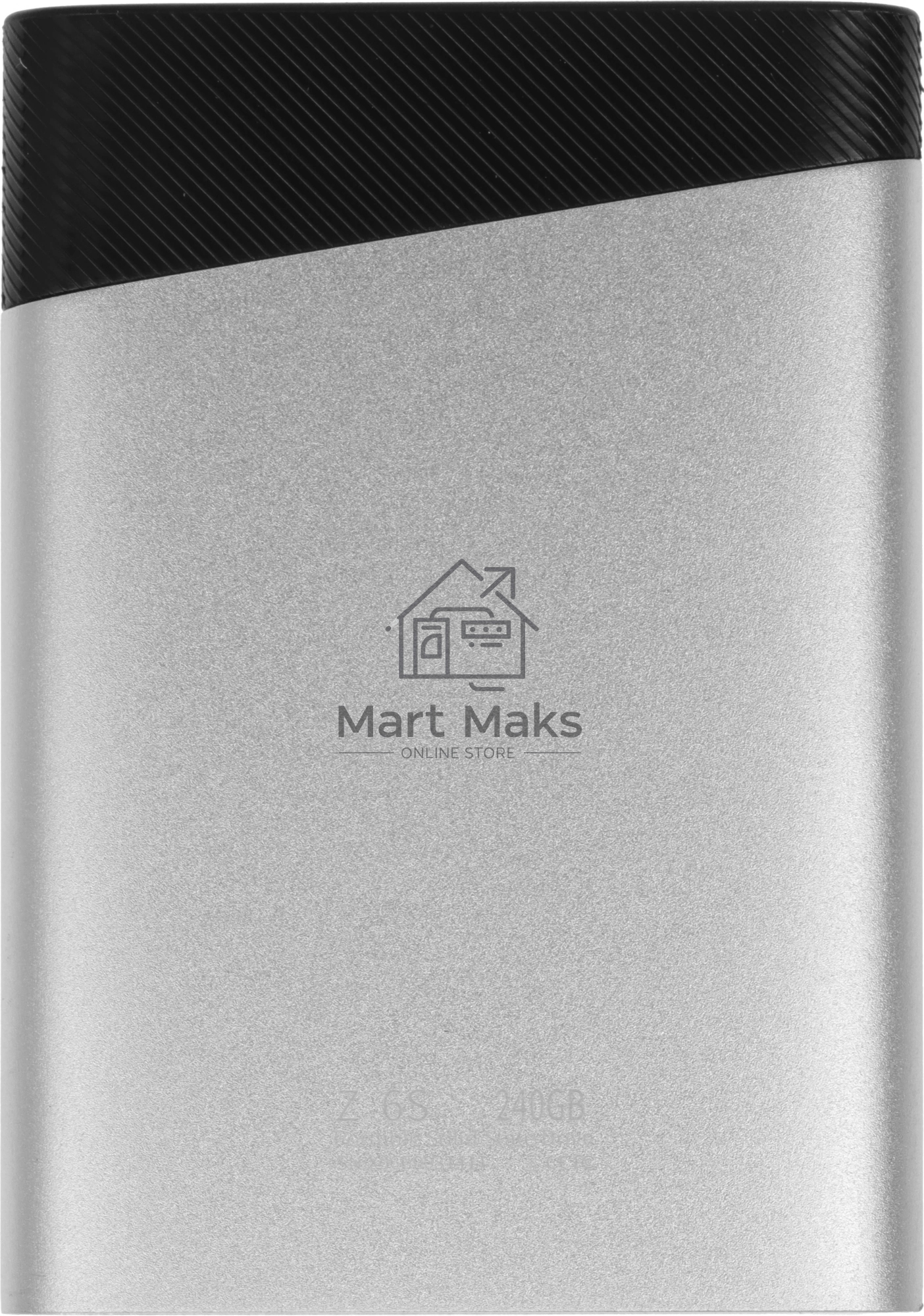 Внешний накопитель SSD Netac Z6S 240GB USB 3.2 Gen 2 Type-C External SSD, R/W up to 550MB/480MB/s,with USB-C to USB-A cable and USB-A to USB-C adapter