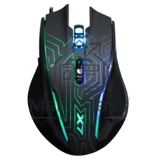 Мышь проводная A4Tech X87 черный, 2400 dpi, USB, кнопки - 8
