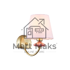 Настенный светильник Ambrella light LH75027 GD/PI золото/розовый E14 max 40W 240*150*240