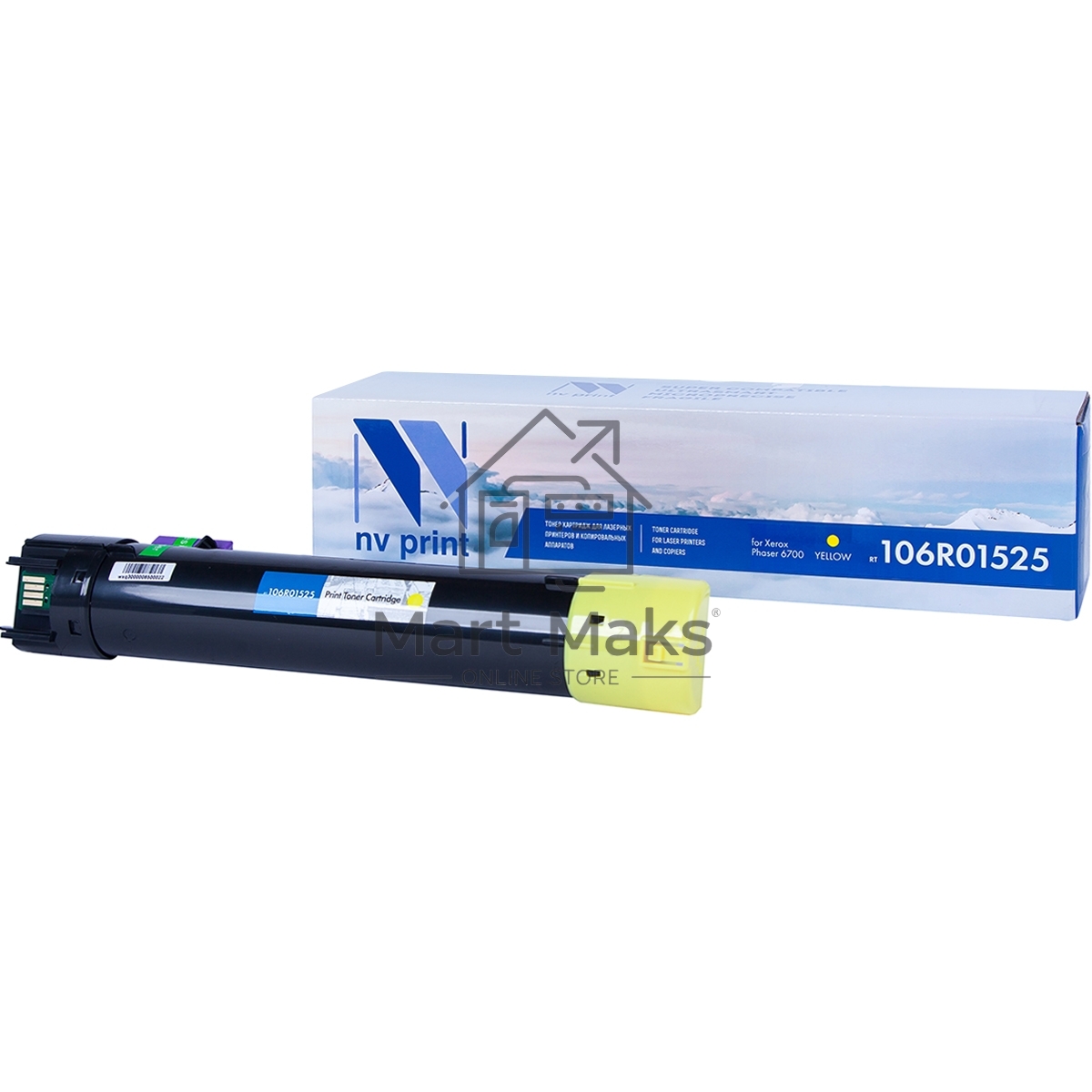 Картридж NVPrint совместимый Xerox 106R01525 Yellow для Phaser 6700 (12000k)