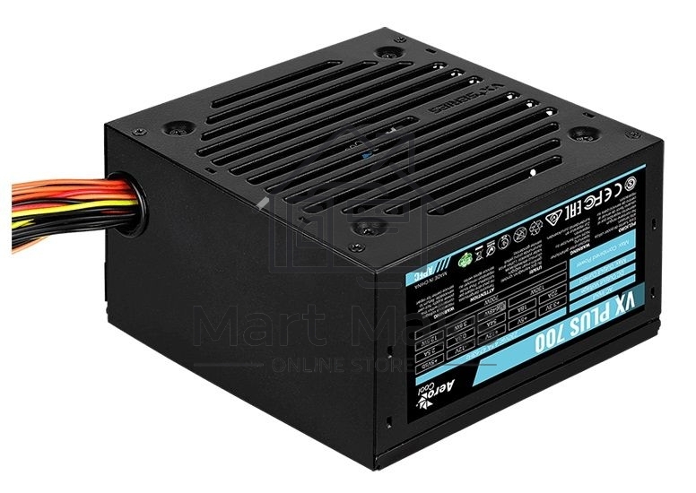 Блок питания Aerocool / Formula VX-700 PLUS, 700Вт, 120мм, черный, (аналог Aerocool VX Plus 700)
