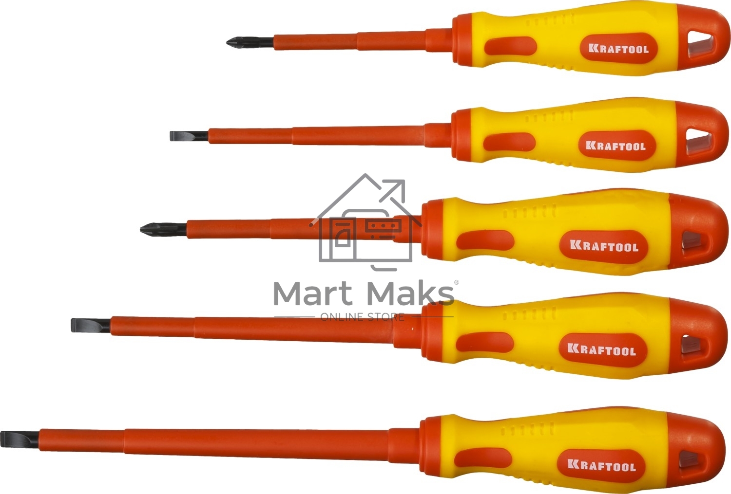 Набор KRAFTOOL EXPERT 250088-H6  Cr-Mo-V сталь. SL: 2.5. 4. 5.5. 6.5. PH: № 1. № 2. 6 предметов