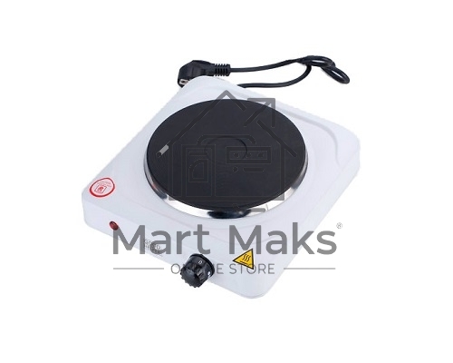 Плитка электрическая GOODHELPER ES-10P10, Вт 1000, блин- диаметр нарг. элемента 155 мм, 5- ступенчатый термостат