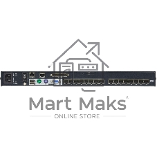 Переключатель KVM, 1 local user PS2+VGA+1 IP user =) 16 cpu (PS2/USB/Sun+VGA)/RS232, без шнуров Cat 5 High-Density KVM over the NET.