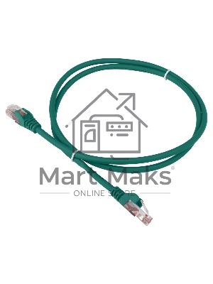 Патч-корд LANMASTER LSZH UTP кат.6, 5.0 м, зеленый