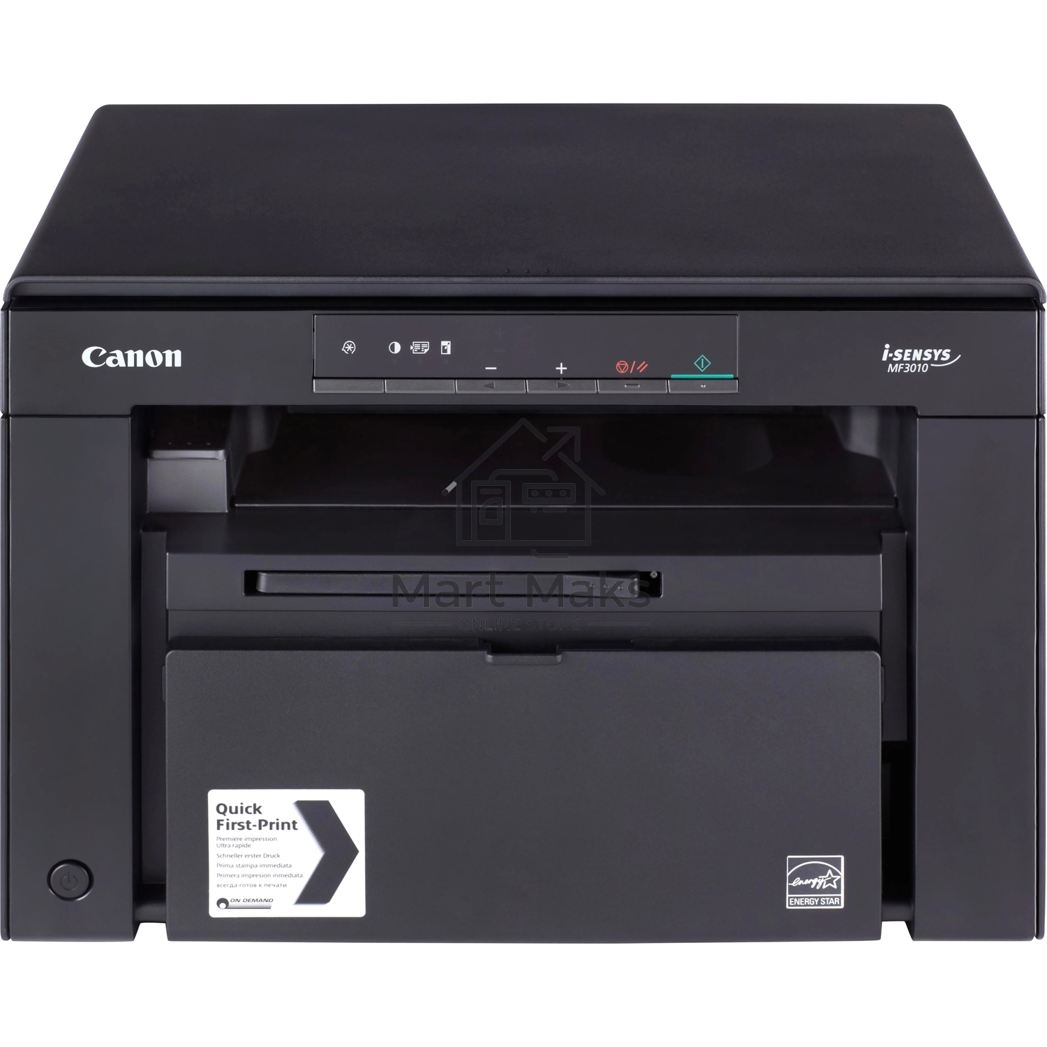 МФУ лазерный Canon i-SENSYS MF3010 (5252B004), A4, ч/б, печ. 18 стр/мин., скан. до 18 стр/мин., 600 x 1200 dpi (печать) 600x600dpi (сканер), USB 2.0