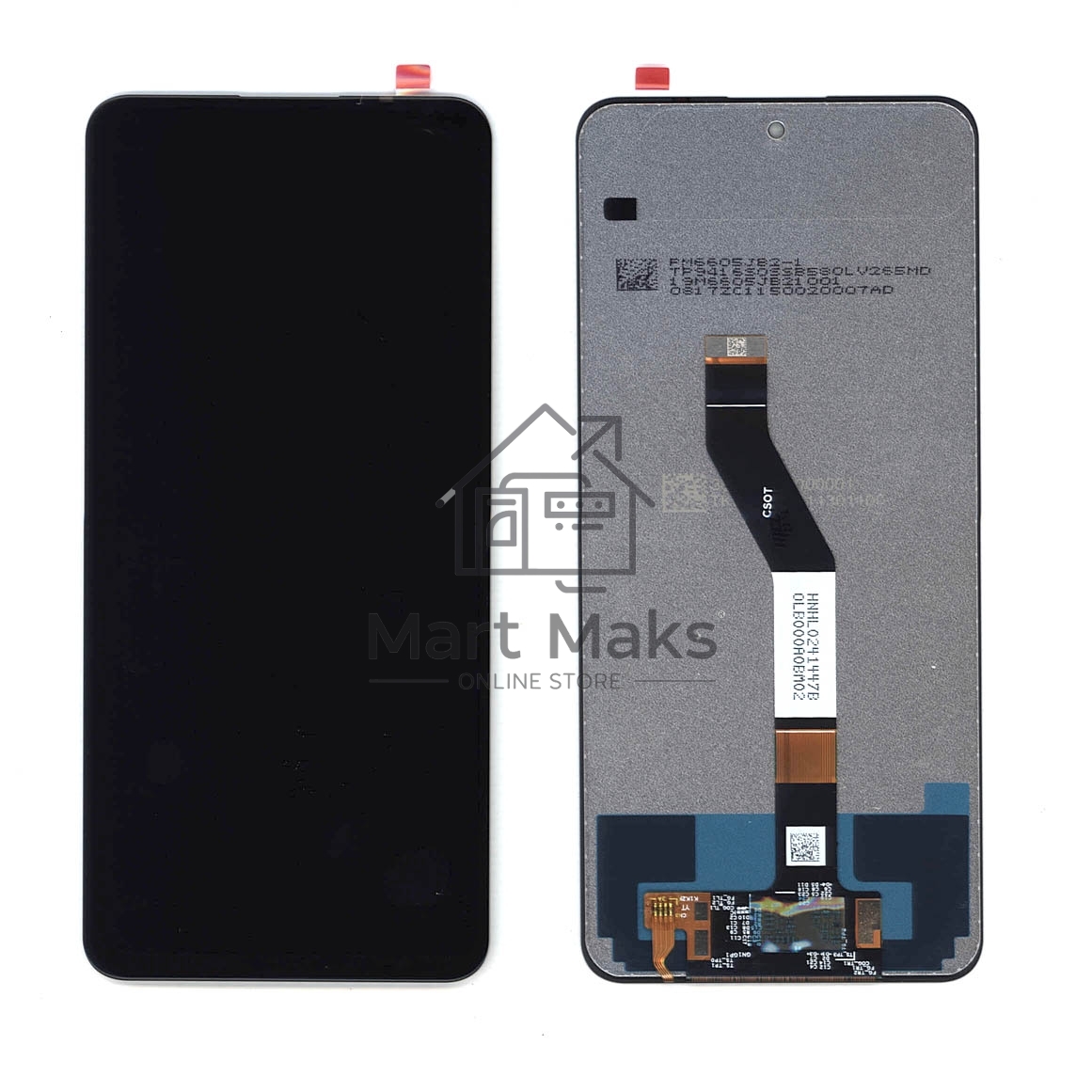 Дисплей для Xiaomi Redmi Note 11 5G, Poco M4 Pro 5G в сборе с тачскрином черный