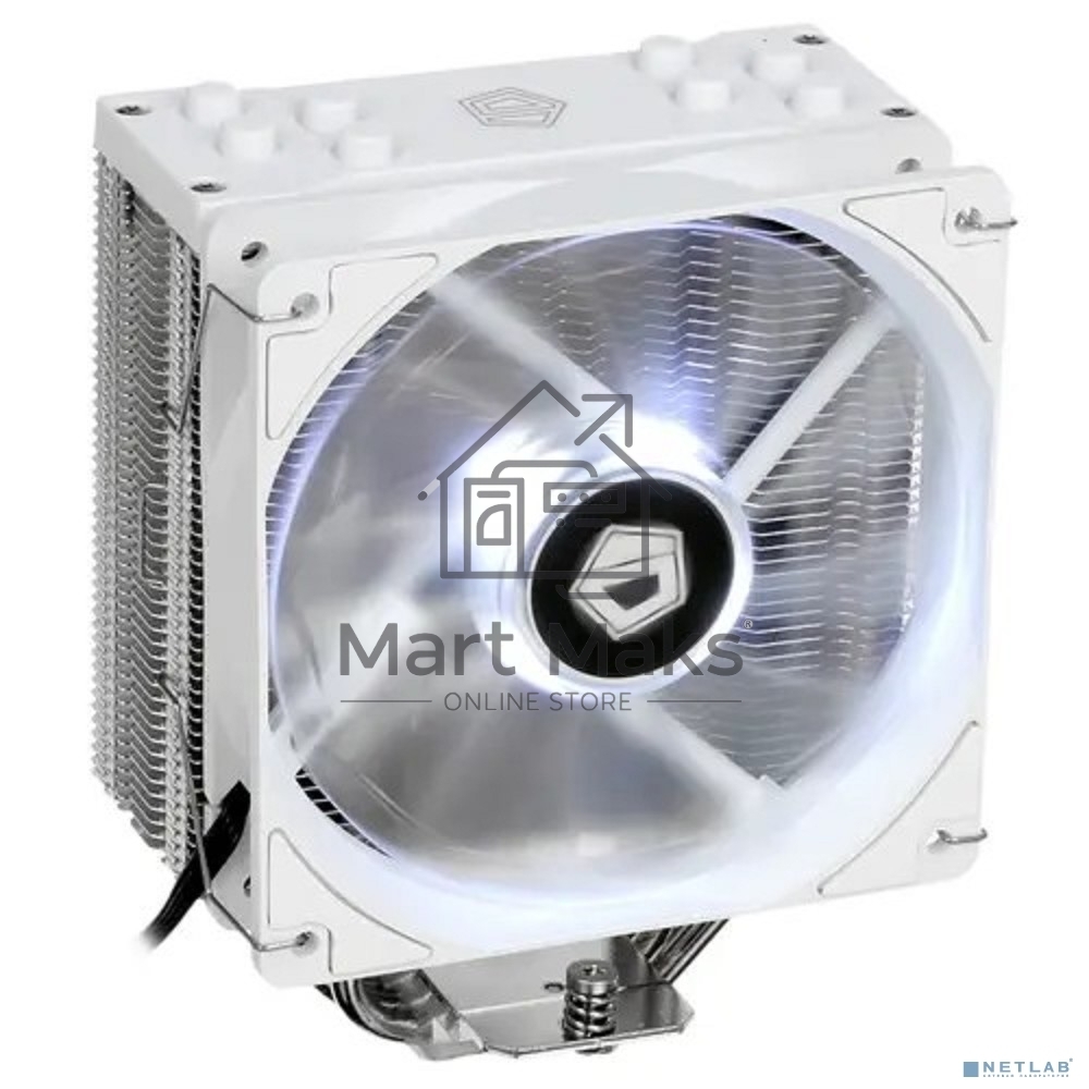 Кулер ID-COOLING SE-224-XTS белый 120мм алюминий+медь 1500rpm 29db 4-pin 220W 151мм