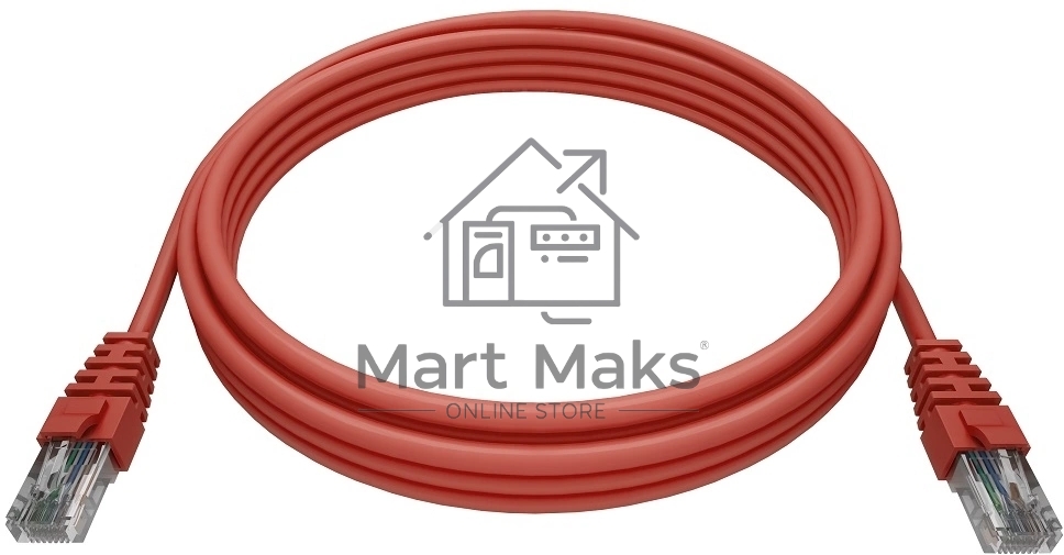 Патч-корд NTSS NTSS-PC-UTP-RJ45-5e-0.15-LSZH-RD NTSS-PC-UTP-RJ45-5E-0.15-LSZH UTP RJ-45 вил.-вилка RJ-45 кат.5E 0.15м красный LSZH (уп.:1шт)