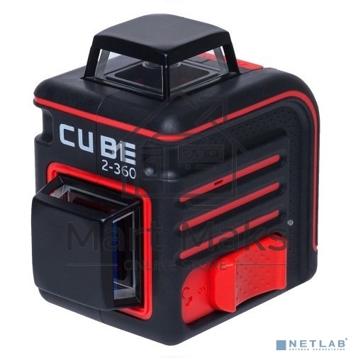 Уровень лазерный ADA Cube 2-360 Ultimate Edition20(70)м ±3/10мм/м ±4° лазер2