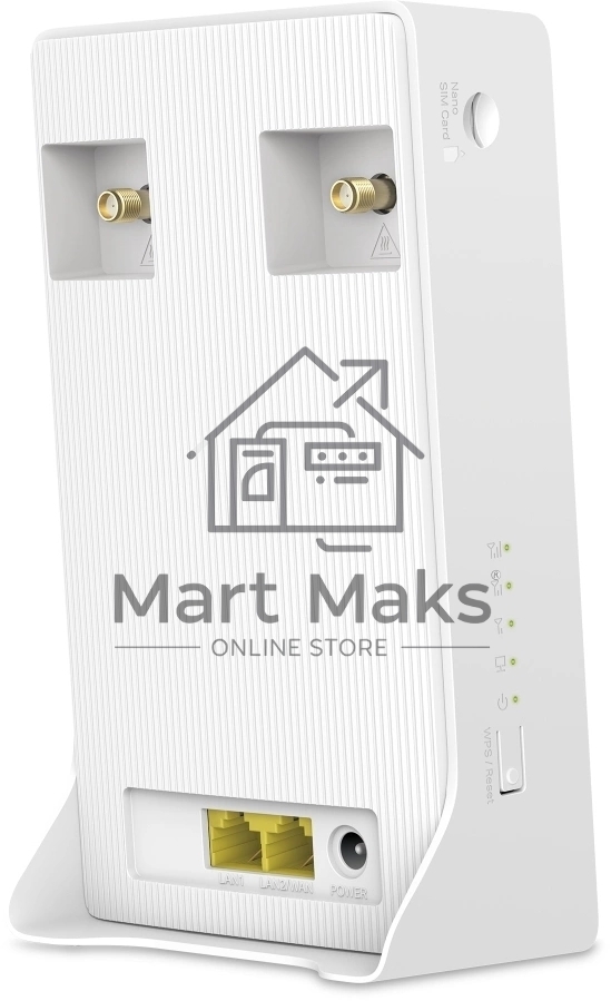 Wi-Fi роутер Mercusys MB130-4G AC1200 Двухдиапазонный 4G LTE