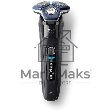 Бритва электрическая роторная Philips S7886/35 реж.эл.:3 питан.:аккум. черный