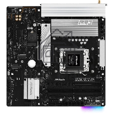 Материнская плата ASRock B850M PRO RS WIFI, AM5, AMD B850, 4xDDR5, 4xSATA, 3xM.2, 1xPCIe 5.0 x16, 1xPCIe 3.0 x4, 1xDP, 1xHDMI, 1x2.5Gb LAN, Wi-Fi 6E, Bluetooth 5.2, 1xUSB-C 10Gbps, 1xUSB-A 10Gbps, 2xUSB-A 5Gbps, 4xUSB-A 2.0, 3x3.5 мм, 7.1, mATX