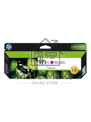 Картридж струйный HP 971XL CN627AE пурпурный для HP OJ Pro X476dw/X576dw/X451dw/X551dw (6600стр.)