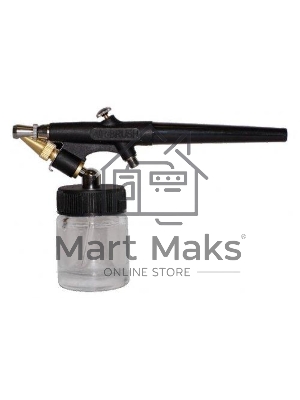 Аэрограф FUBAG AGS22/0.5 110101 с двумя сменными бачками (11л/мин 2 бар 2х22 мл 0.5 мм) + набор кейс