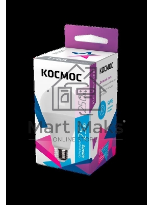 Лампа светодиодная A65 25Вт 6500К E27 220В Космос LkecLED25wA65E2765
