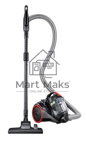 Пылесос Samsung VC15K4116VR/EV красный/черный, 390/1500 Вт, уборка сухая, пылесборник контейнер 1.3 л