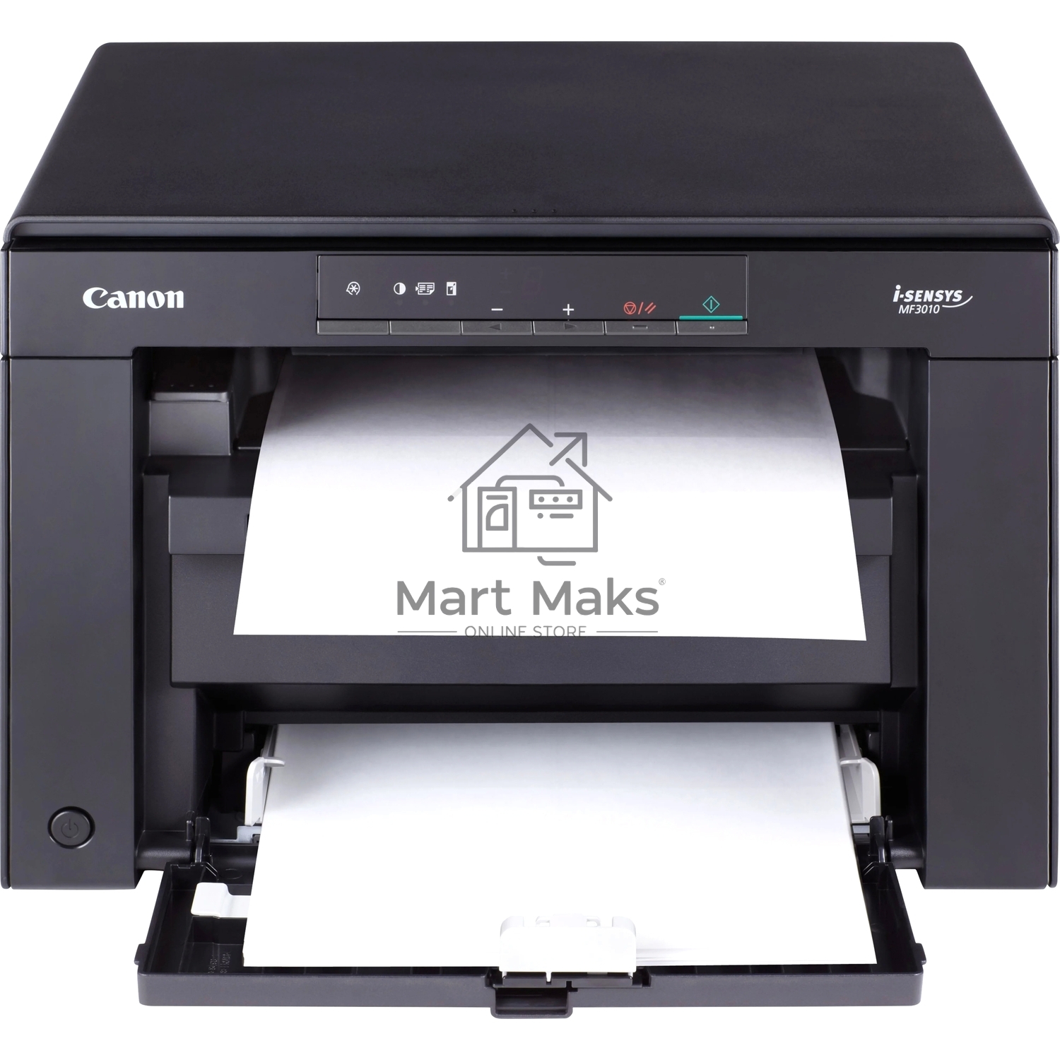 МФУ лазерный Canon i-SENSYS MF3010 (5252B004), A4, ч/б, печ. 18 стр/мин., скан. до 18 стр/мин., 600 x 1200 dpi (печать) 600x600dpi (сканер), USB 2.0