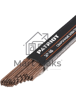 Электроды сварочные PATRIOT, марка ЭР 46, диам. 3,0мм, длина 350мм, уп. 1кг