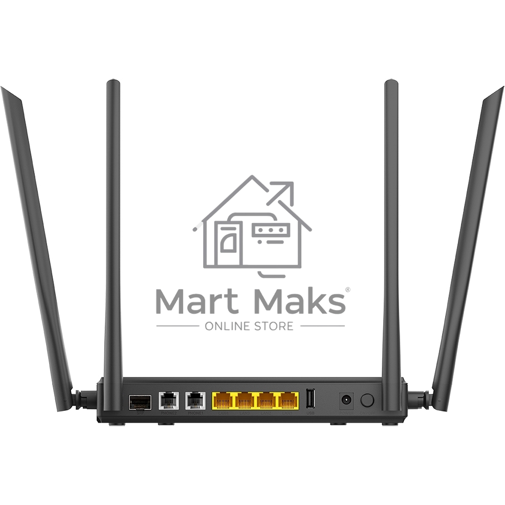 Маршрутизатор D-Link DVG-5402G/GFRU/S1A