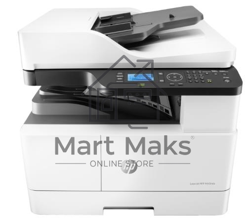 МФУ лазерный HP LaserJet MFP M443nda (8AF72A), A3, ч/б, печ. до 25 стр/мин. (А4) до 13 стр/мин. (А3), скан. до 21 стр/мин., 1200 x 1200 dpi (печать) 600x600dpi (скан.), USB, RJ-45
