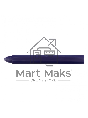 Мелки разметочные Matrix восковые синие, 120мм, коробка 6шт.