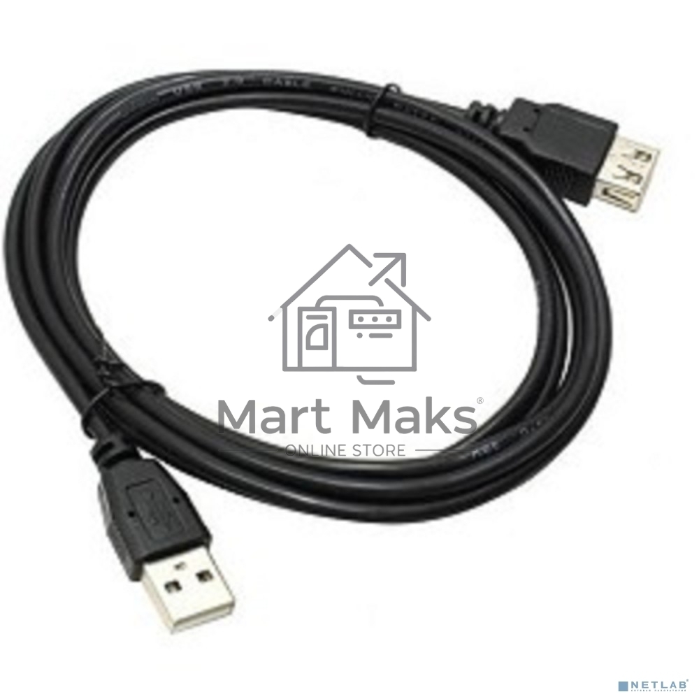Кабель Удлинитель USB 2.0 A-->A 1.8м Exegate