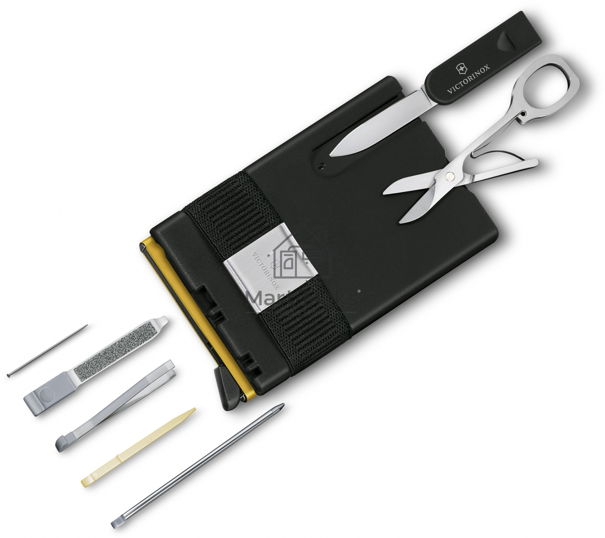 Швейцарская карта Victorinox Smart Card Wallet Delightful (0.7250.38) золотистый коробка подарочная