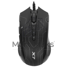 Мышь проводная A4Tech X89 Maze черный, 2400 dpi, USB, кнопки - 8