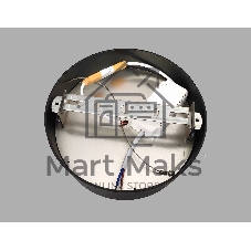Потолочный светодиодный светильник Ambrella light FV5521 BK черный LED 26W 3000K D220*58 (Без ПДУ)