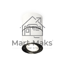 Светильник Ambrella Light XS7401180 SWH/PBK белый песок/черный полированный MR16 GU5.3 (C7401, A2071, C7401, N7002)