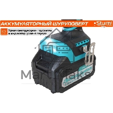 Дрель-шуруповерт Sturm CD2080, 18 В, 3 Ач, 80 Нм, бесщеточный