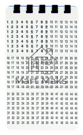 Маркер Lanmaster LAN-MCL-25x10x7