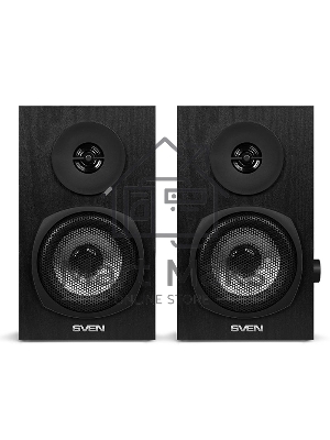 Акустическая система Sven SPS-575 2.0 черный 6Вт