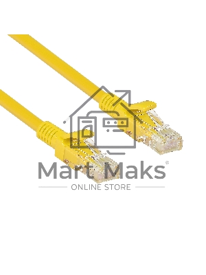 Патч-корд ExeGate UTP-RJ45-RJ45-C6-2M-YL, UTP, cat.6, 2м, желтый