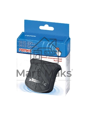 Звонок проводной Готик соловей 220В 80-90дБА черный/серебристый Тритон ГС-05