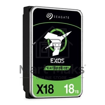 Жесткий диск Seagate HDD Server Exos X18 512E/4kn ( 3.5'/ 18TB/ SAS 12Gb/s / 7200rpm)
