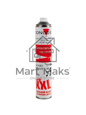 Очиститель KAD-1000 - спрей: Сжатый воздух для продувки пыли Konoos, 1000 мл