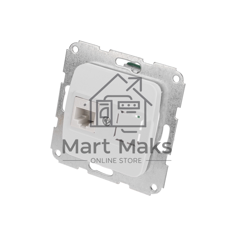 Розетка Компьютер RJ45 DEA с/у мех. Бел KRANZ