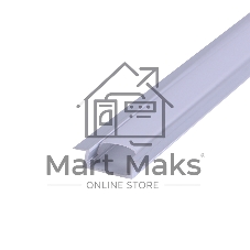 Комплект врезного алюминиевого профиля с рассеивателем Rexant 22х6 мм, 2 м