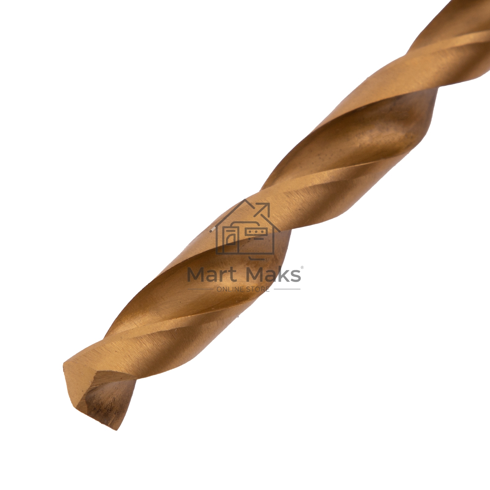 Сверло по металлу Matrix, 9 мм, HSS, нитридтитановое покрытие, цилиндрический хвостовик