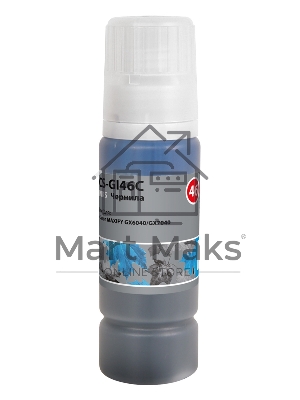 Чернила Cactus CS-GI46C голубой135мл для Canon MAXIFY GX6040/GX7040