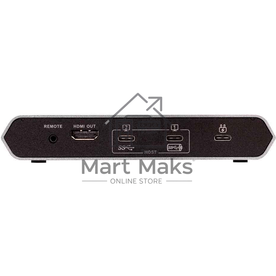 Док-коммутатор APC ATEN 2-Port USB-C Gen 1 Dock Switch with Power Pass-through