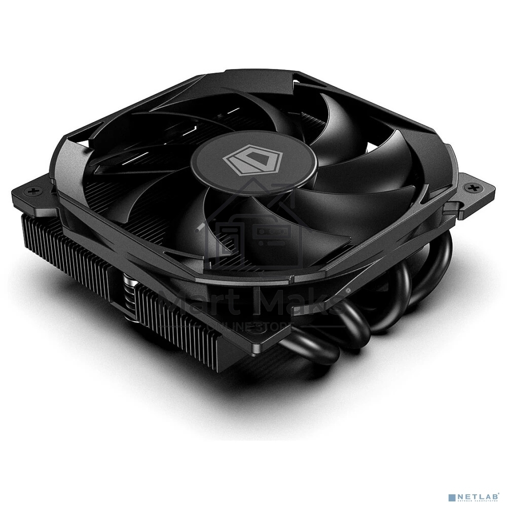 Кулер для процессора ID-COOLING IS-37-XT BLACK черный 92мм алюминий+медь 3600rpm 36db 4-pin 95W 37мм