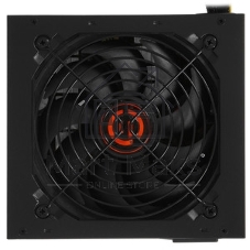 Блок питания Ginzzu CB500 12CM черный,24+4p,PCI-E, 4*SATA, 3*IDE,оплетка MB, кабель питания
