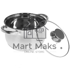 Набор посуды WEBBER BE-614/6 из нерж.стали 6 пр. 2,1 л, 2,9 л, 3,9 л со стеклянными крышками В наборе 6 предметов: кастрюля со стеклянной крышкой 16х10,5 см; 2,1 л кастрюля со стеклянной крышкой 18х11,5 см; 2,9 л кастрюля со стеклянной крышкой 20х12,5 см; 3,9 л Толщина стали 0,5 мм